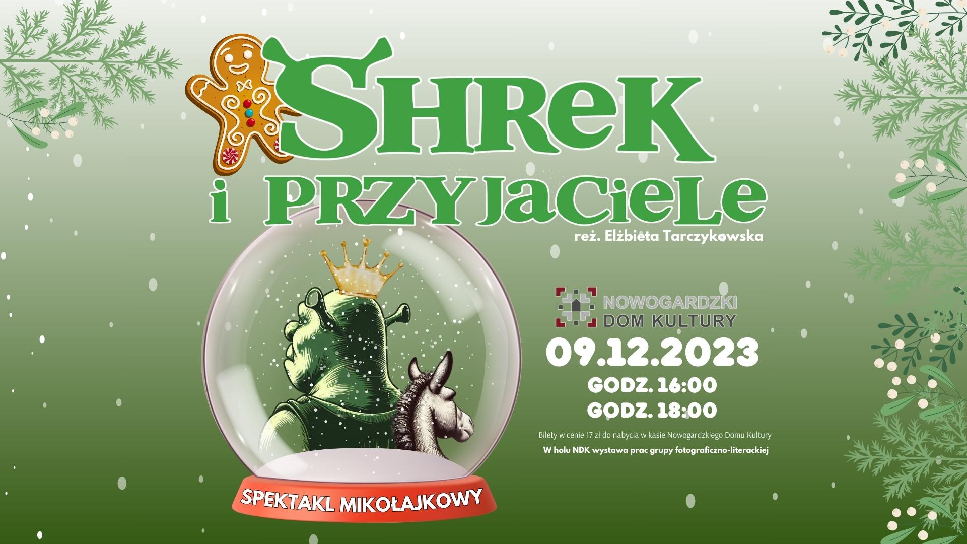 W.ART | SPEKTAKL MIKOŁAJKOWY „SHREK I PRZYJACIELE”